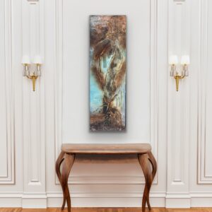 «Flow», 30 x 90, Deep Edge. Kr. 3.000,- (eks. ramme)